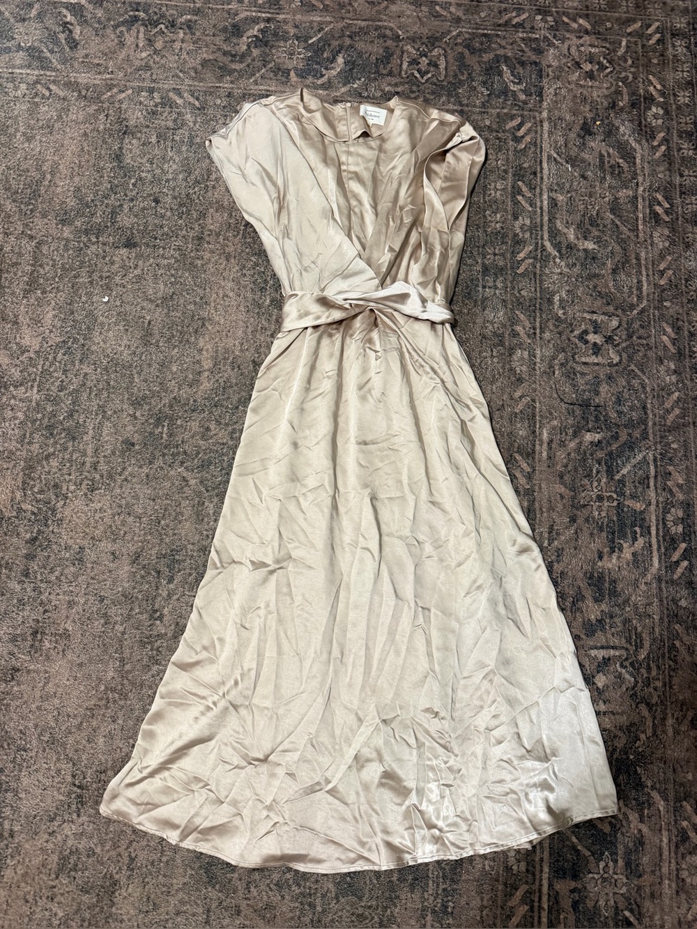 bohme Cream Maxi Dress